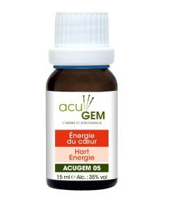 Méridien 05 - Énergie du coeur - ACUGEM gemmothérapie BIO, 15 ml